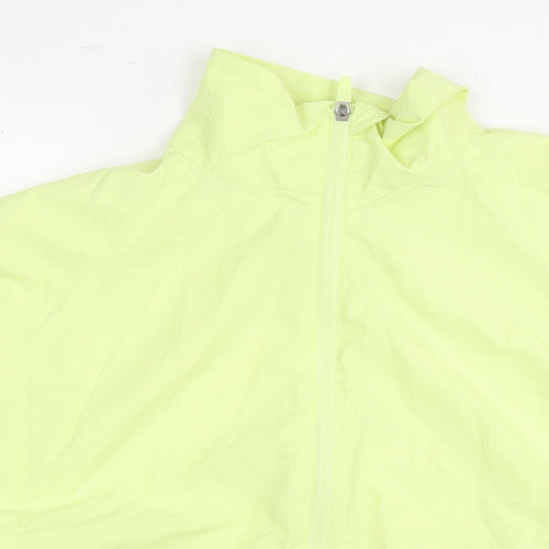 Marks and Spencer Womens Yellow Jacket Size 12 Zip