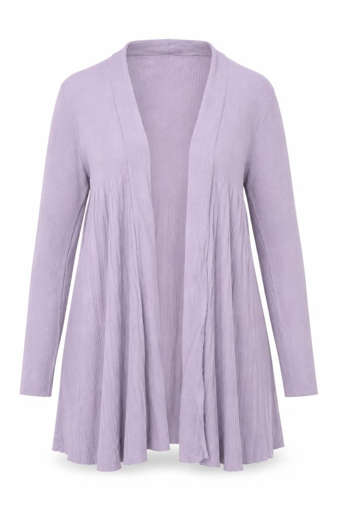 Bonmarché Womens Purple V-Neck Viscose Cape Jumper Size L