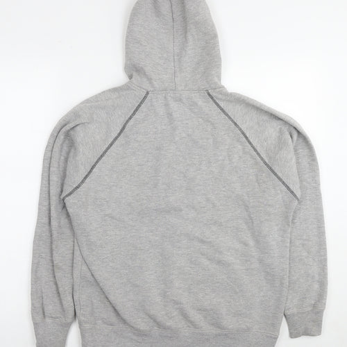 UrbanSpirit Mens Grey Cotton Pullover Hoodie Size S - 82