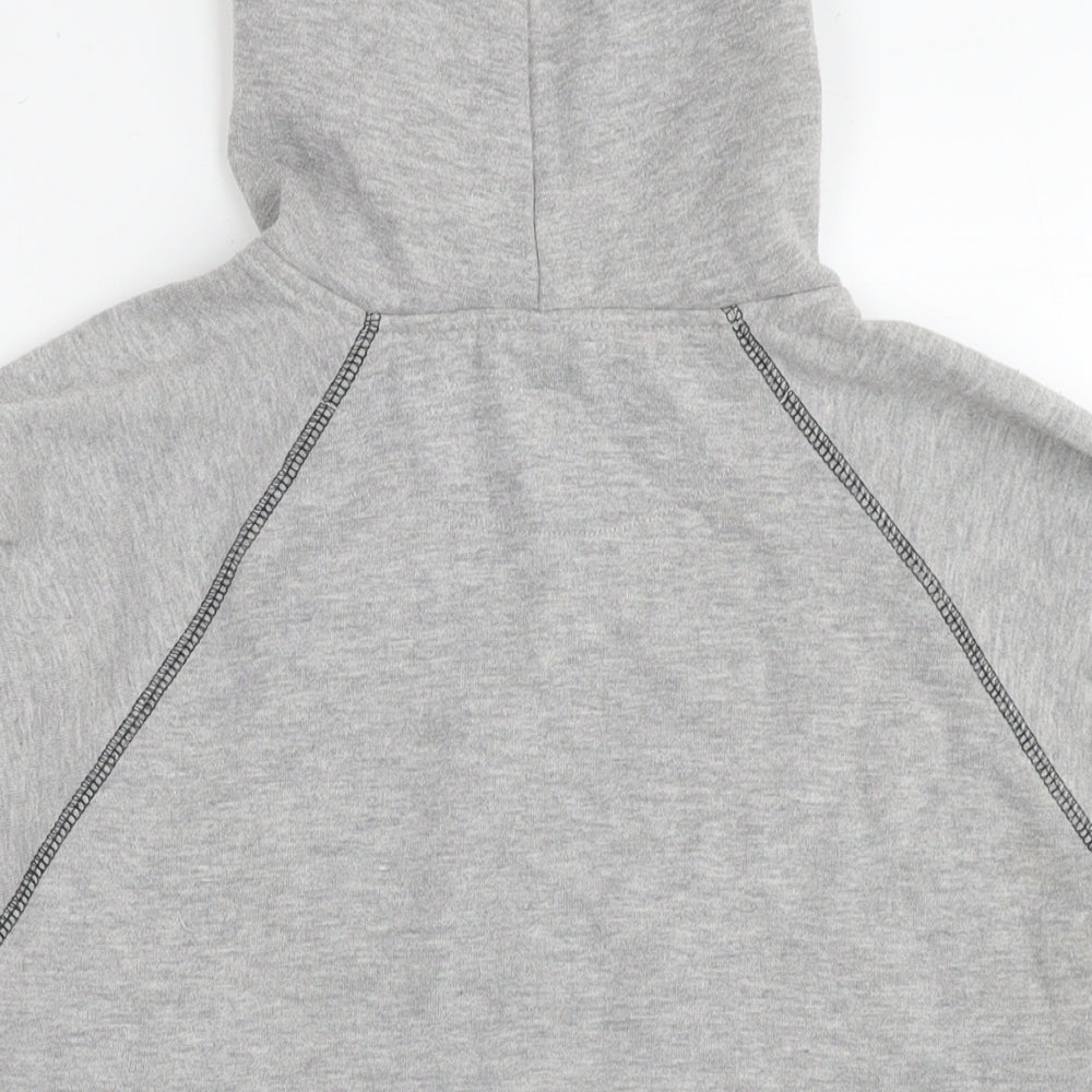 UrbanSpirit Mens Grey Cotton Pullover Hoodie Size S - 82