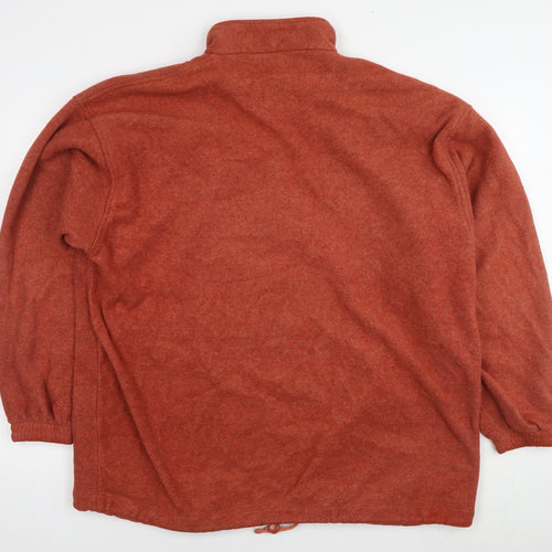 Classic Mens Brown Jacket Size XL Zip