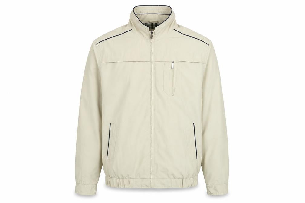 Pegasus Mens Beige Jacket Size L Zip