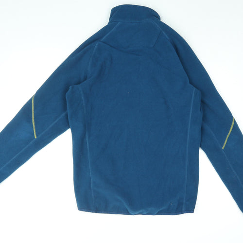 MUSTO Mens Blue Polyester Full Zip Sweatshirt Size L