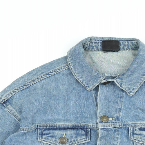 BDG Womens Blue Jacket Size XS Button
