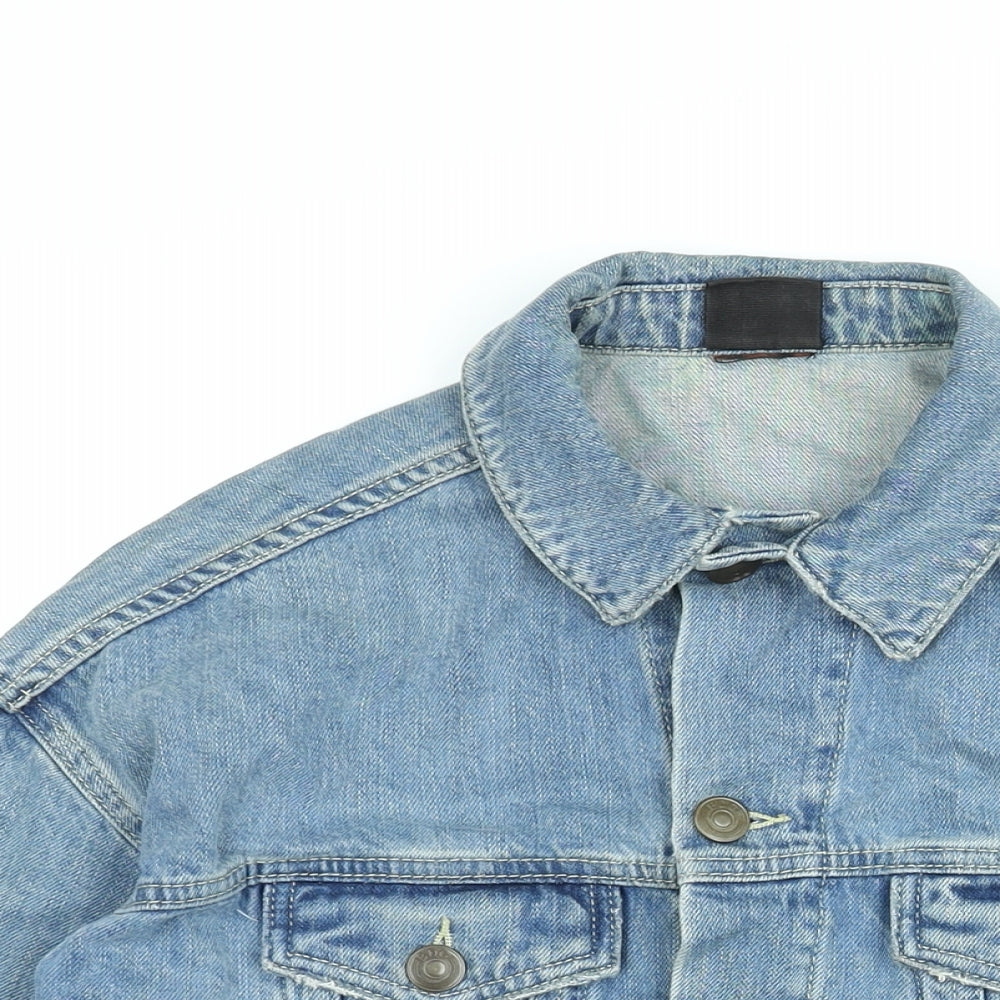BDG Womens Blue Jacket Size XS Button