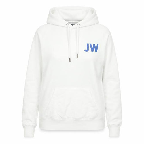 Jack Wills Womens White Cotton Pullover Hoodie Size 12 Pullover - Jack Wills Fabulously British