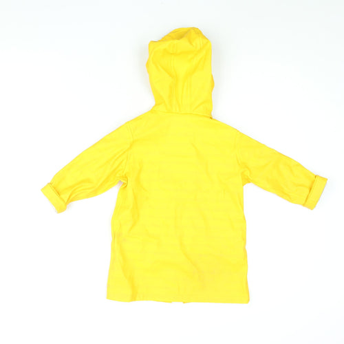 Captain Corsaire Girls Yellow Rain Coat Coat Size 2 Years Zip