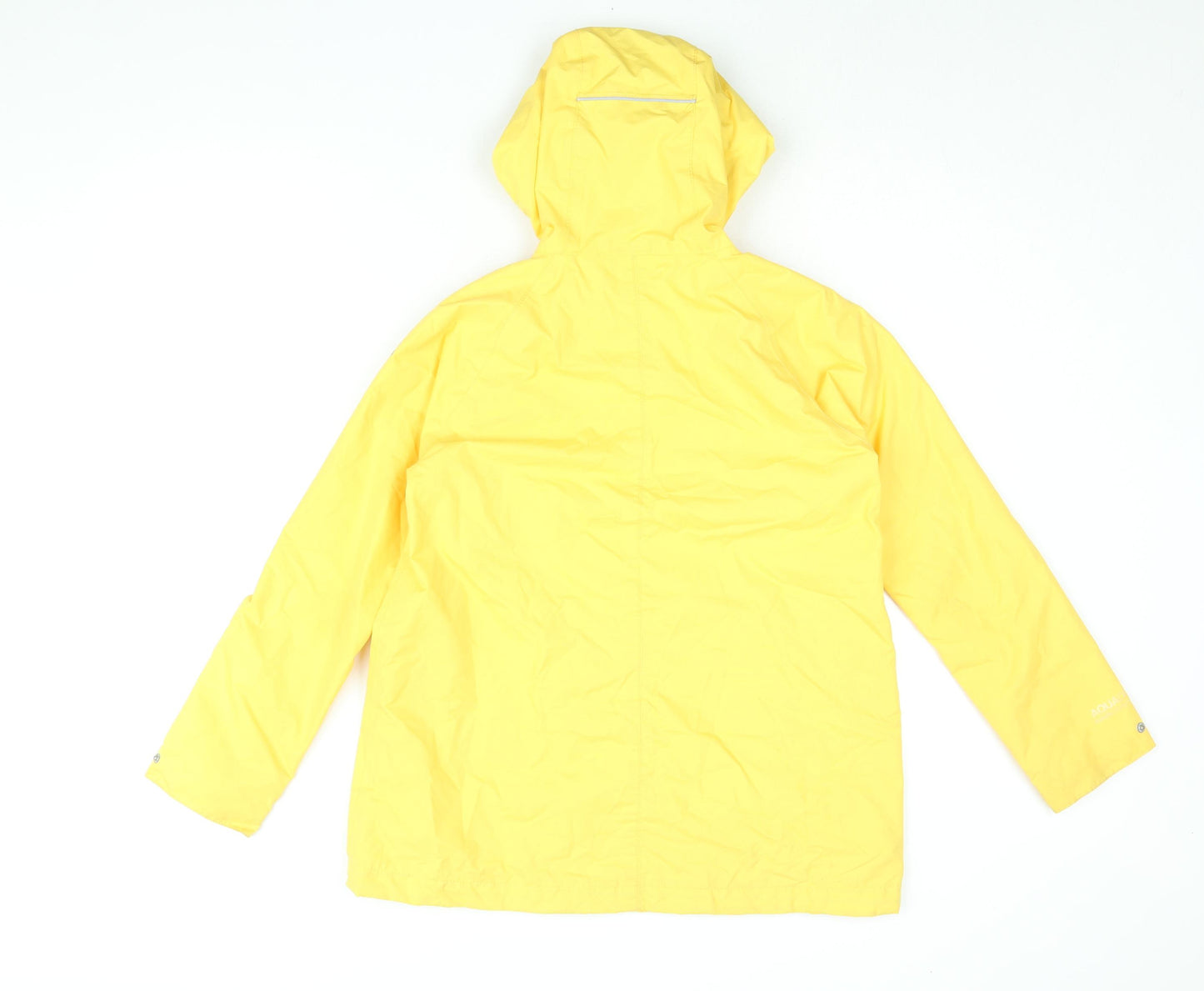 Craghoppers Girls Yellow Rain Coat Coat Size 11-12 Years Zip