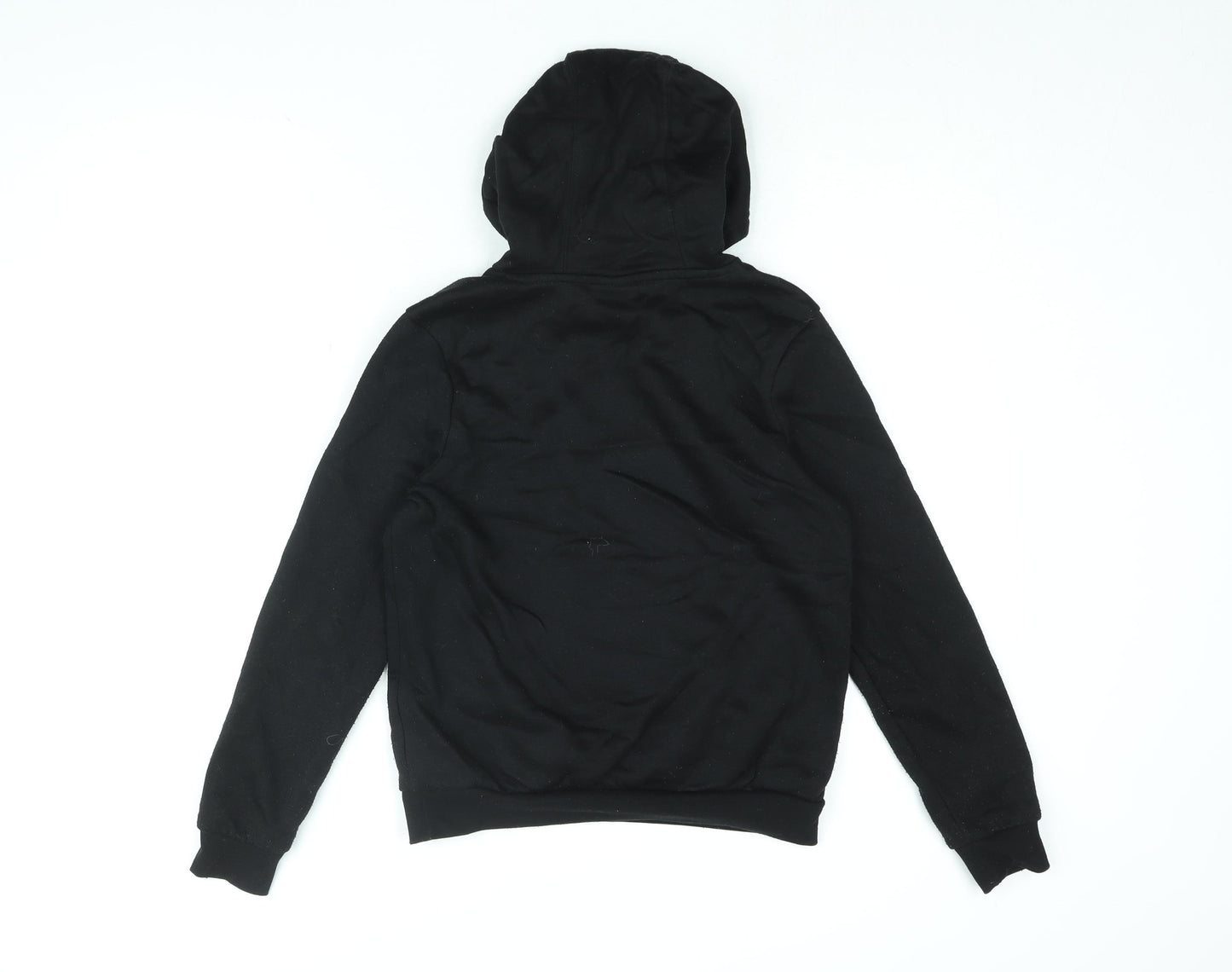 Slazenger Boys Black Cotton Pullover Hoodie Size 11-12 Years Pullover
