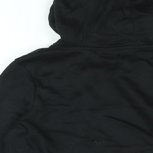 Slazenger Boys Black Cotton Pullover Hoodie Size 11-12 Years Pullover