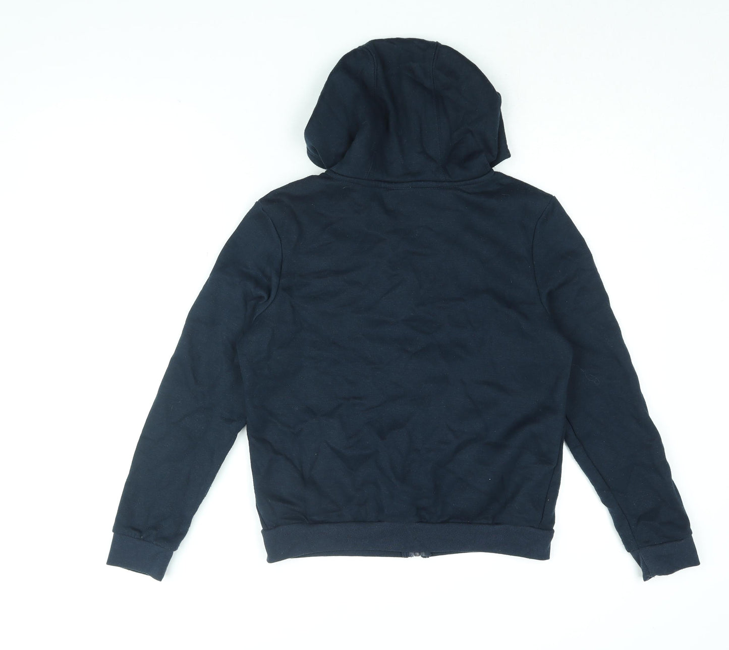 Slazenger Boys Black Cotton Full Zip Hoodie Size 11-12 Years Zip