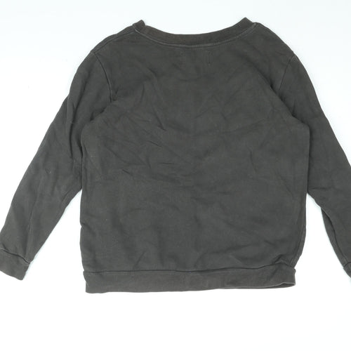 Calvin Klein Womens Grey Cotton Pullover Sweatshirt Size S Pullover - Calvin Klein Jeans