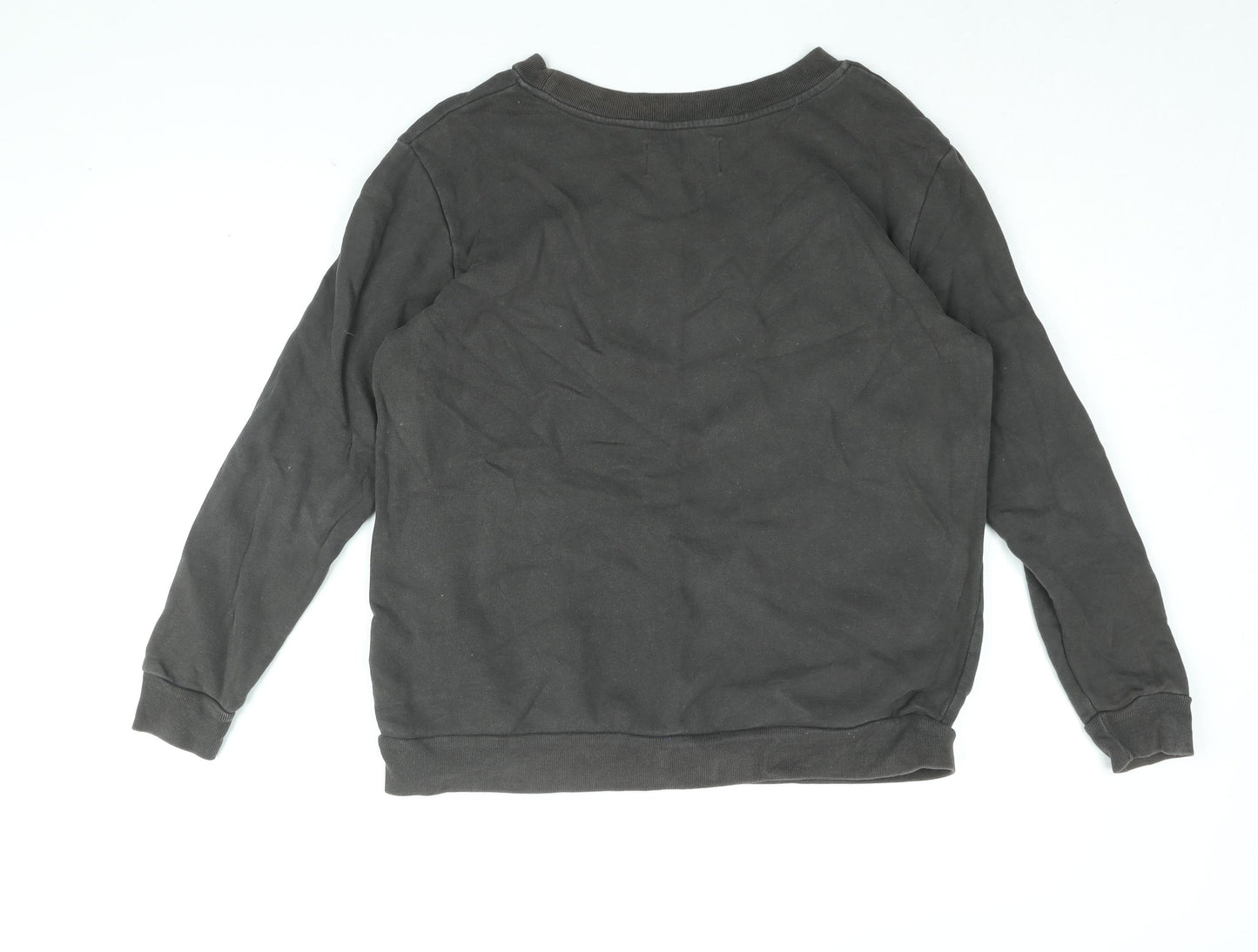 Calvin Klein Womens Grey Cotton Pullover Sweatshirt Size S Pullover - Calvin Klein Jeans