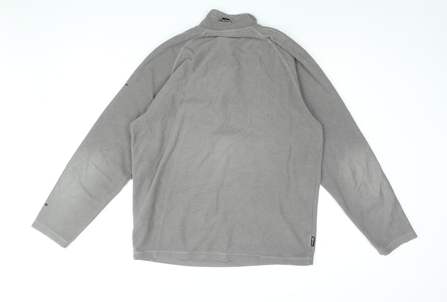 Trespass Mens Grey Polyester Pullover Sweatshirt Size L