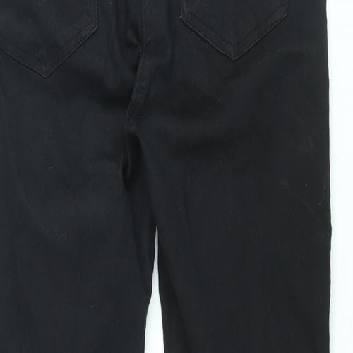 Parisian Womens Black Cotton Skinny Jeans Size 10 L29 in Regular Zip