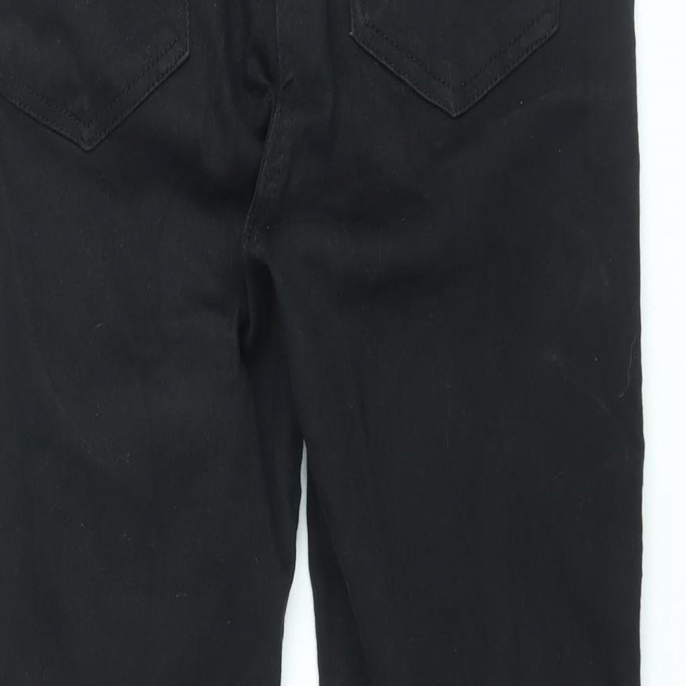 Parisian Womens Black Cotton Skinny Jeans Size 10 L29 in Regular Zip