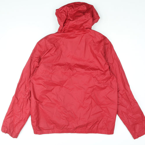 Burton Mens Red Jacket Coat Size L Zip