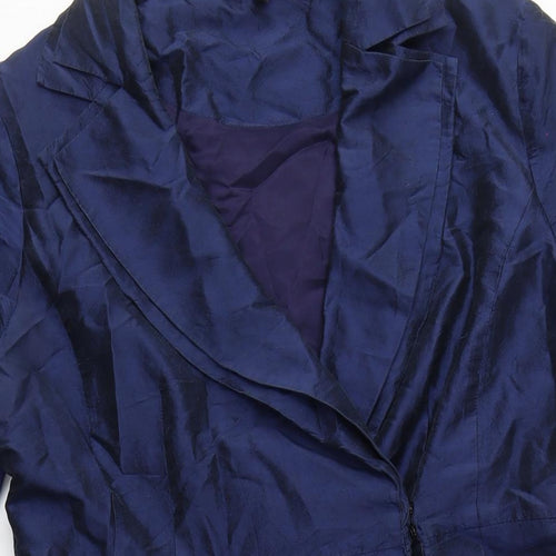 Blue Coast Women's Fit & Flare Dress with Collared Neckline