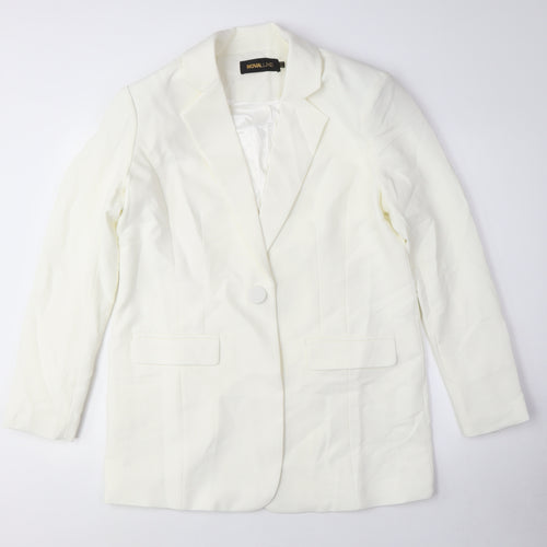 NOVALUXE Women's White Blazer Size M