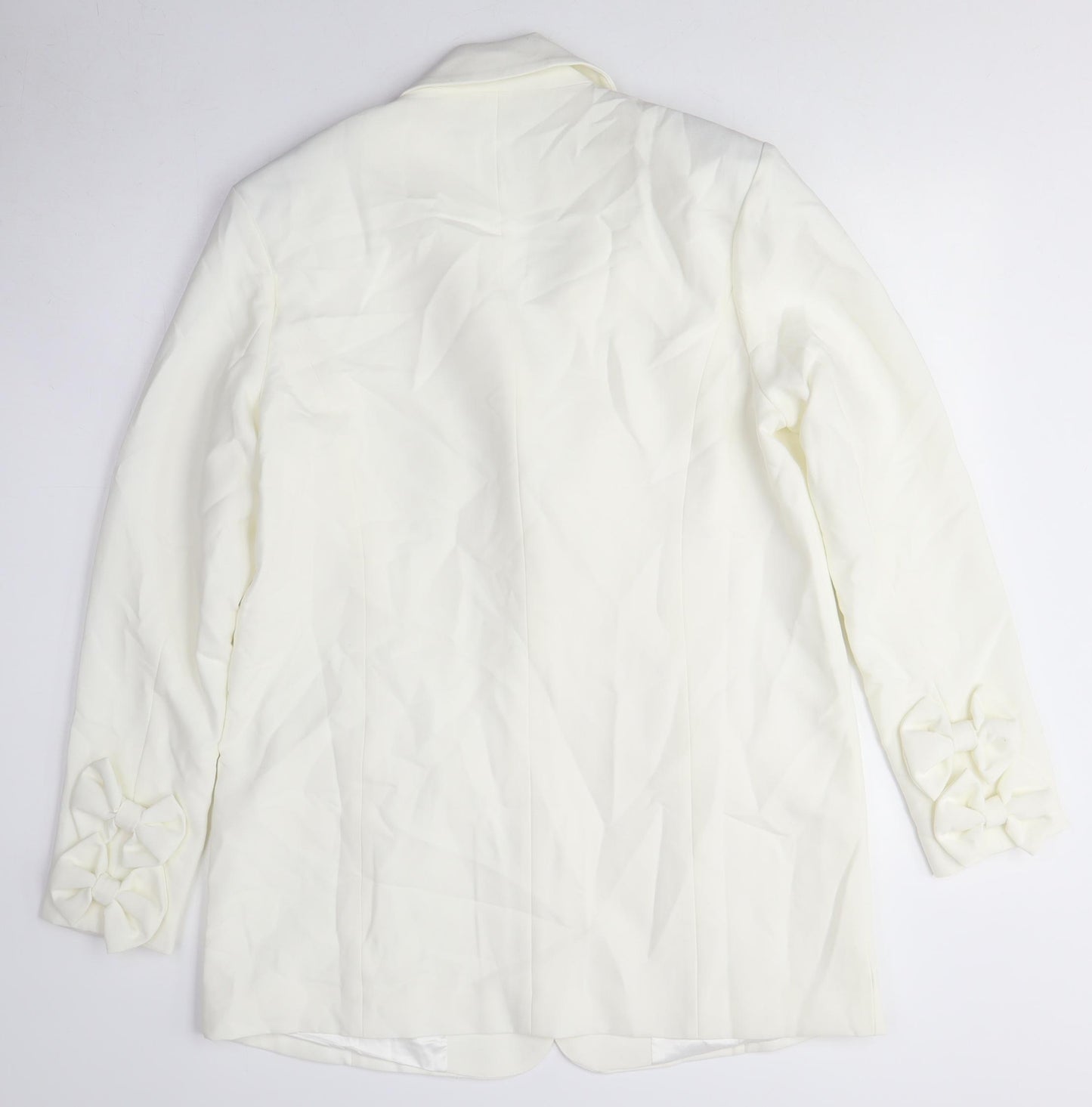 NOVALUXE Women's White Blazer Size M