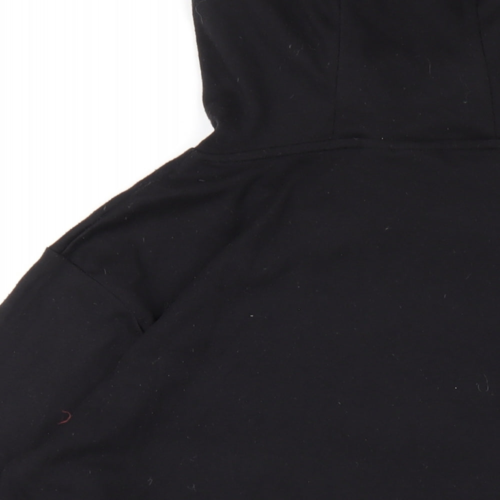 LA Gear Womens Black Polyester Pullover Hoodie Size 16 Pullover