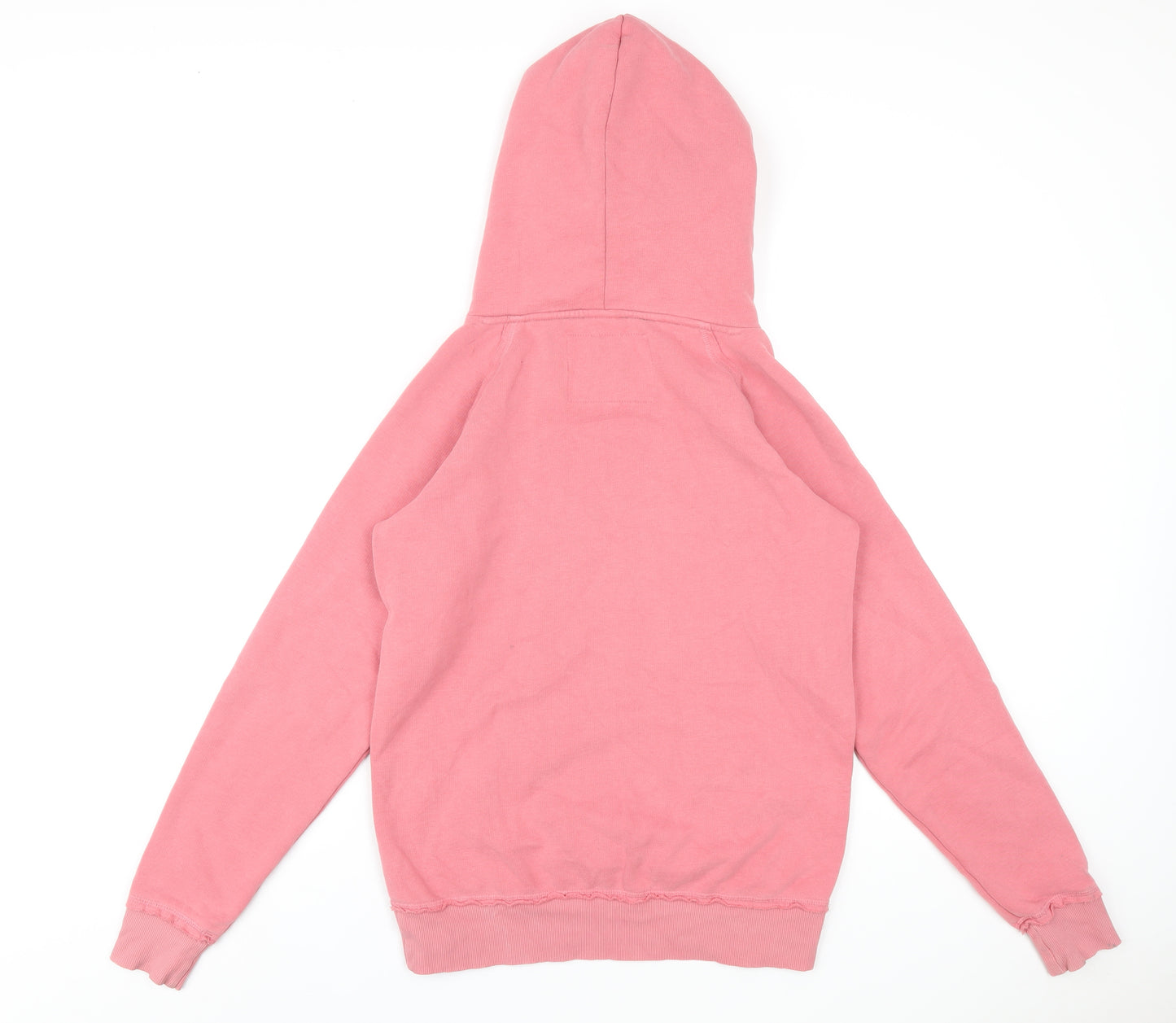 Animal Womens Pink Cotton Pullover Hoodie Size 12 Pullover