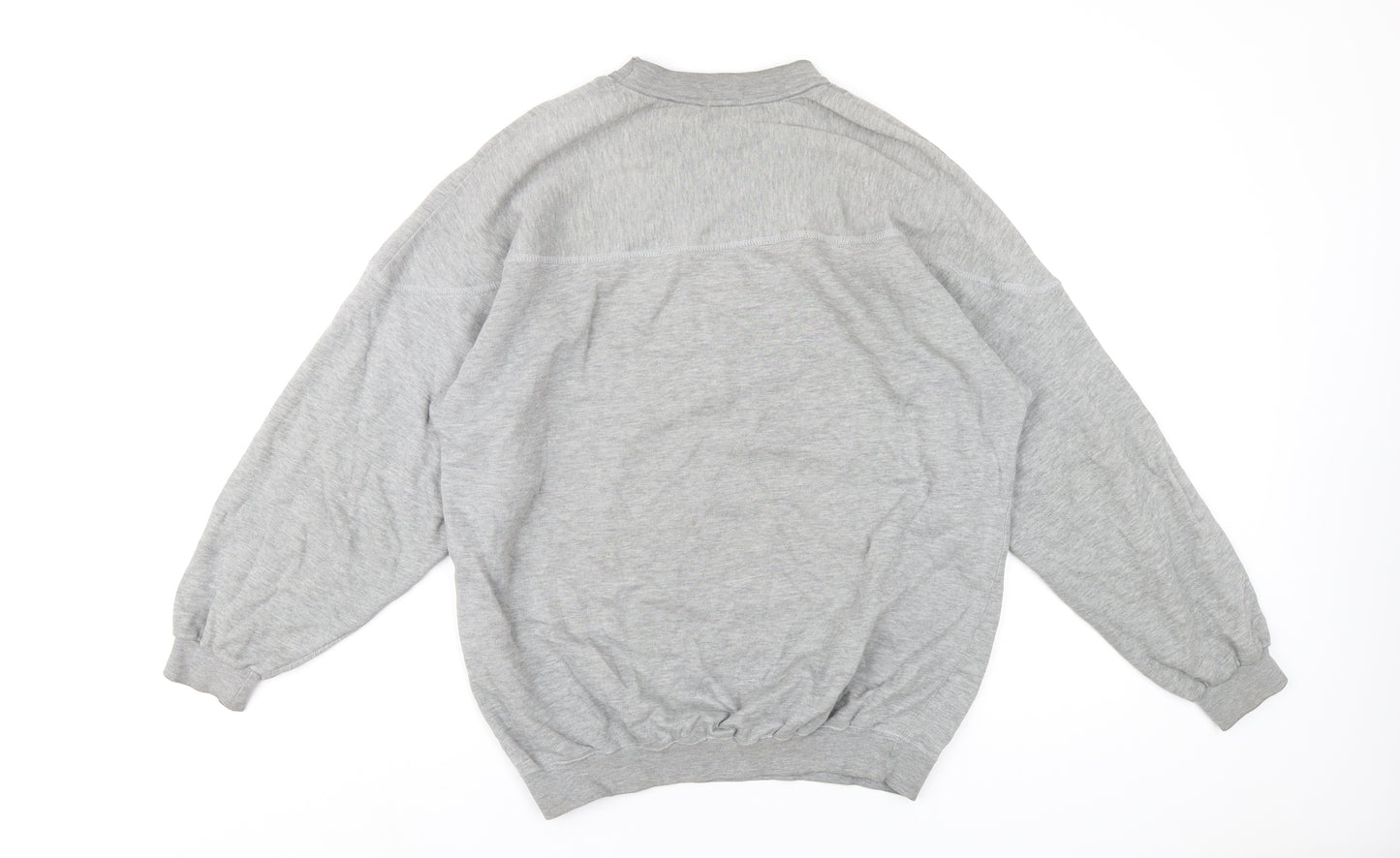 GUESS Mens Grey Cotton Pullover Sweatshirt Size L