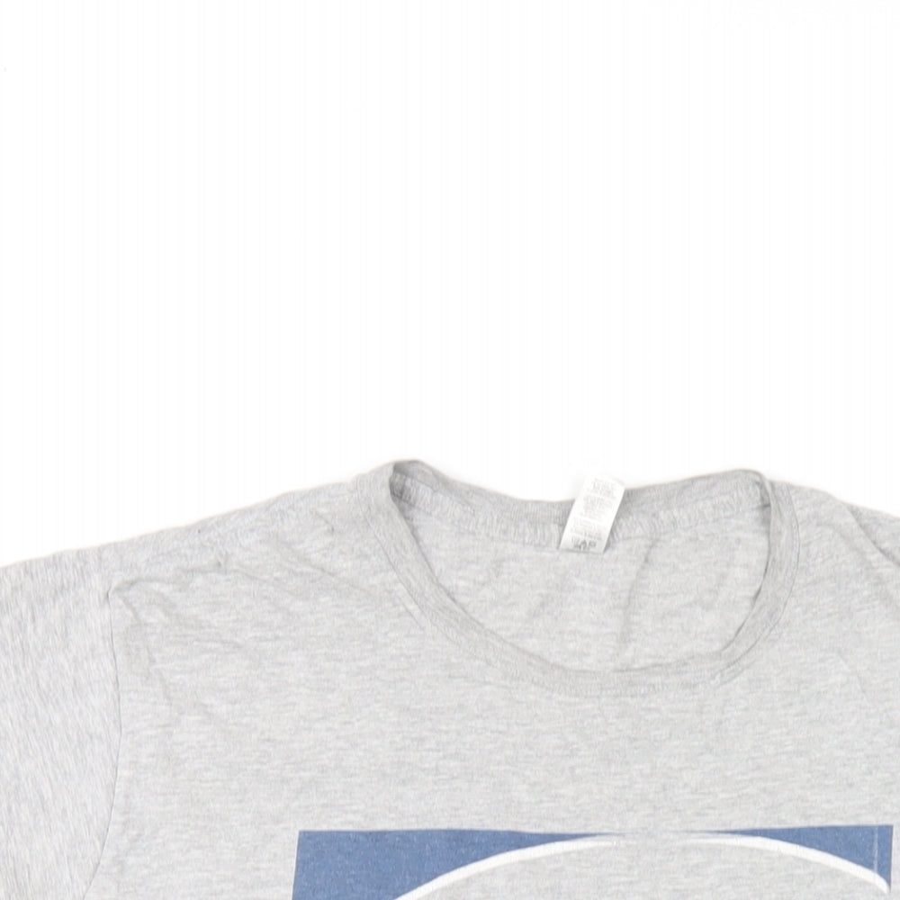 Biffy Clyro Mens Grey Cotton T-Shirt Size M Round Neck