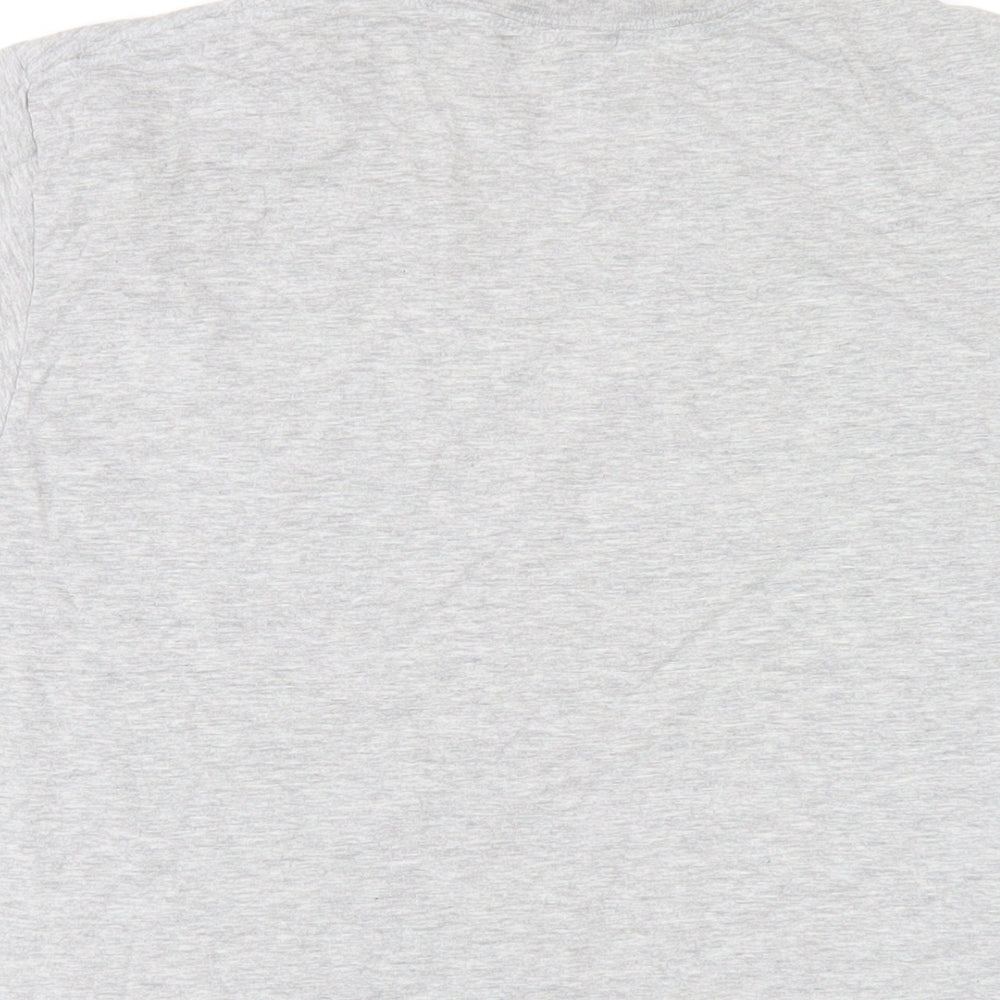 Biffy Clyro Mens Grey Cotton T-Shirt Size M Round Neck