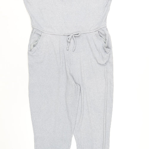 Gilly Hicks Womens Grey Polyester Jumpsuit One-Piece Size S L29 in Pullover
