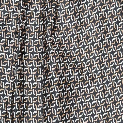 For All The Love Womens Multicoloured Geometric Polyester Trousers Size 16 L32 in Regular