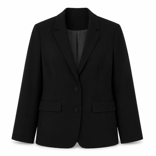 Winser London Womens Black Jacket Size 12 Button