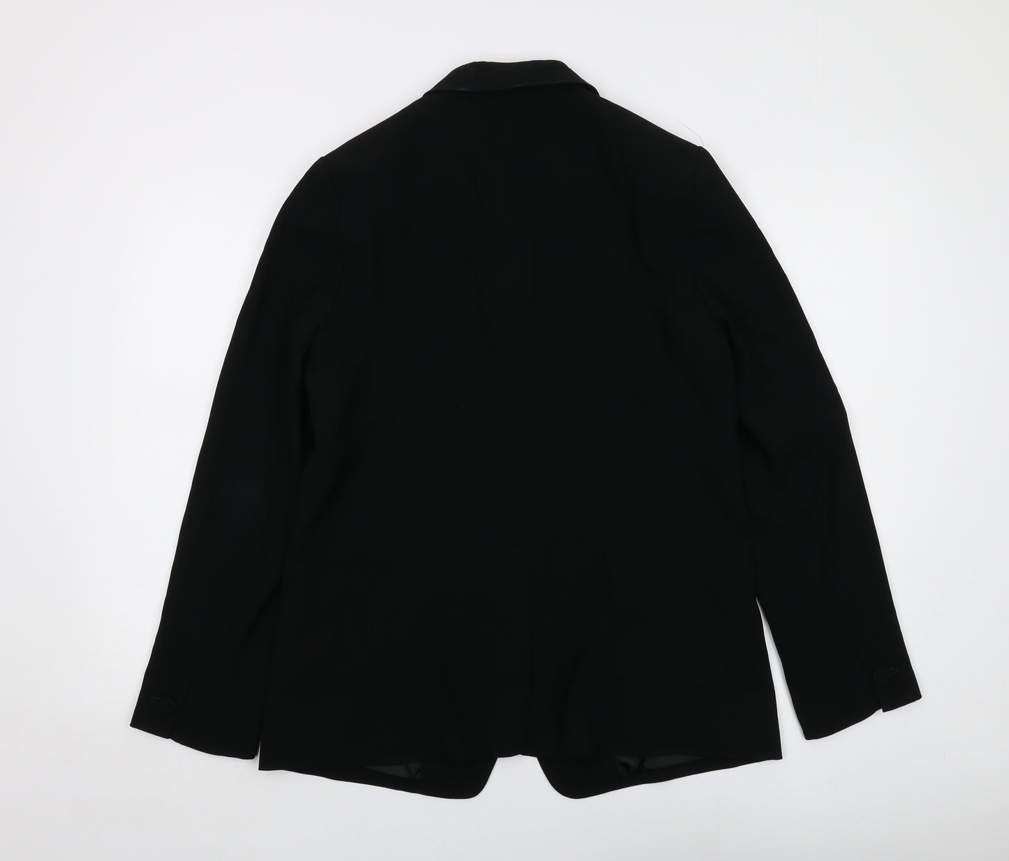 Winser London Womens Black Jacket Size 12 Button