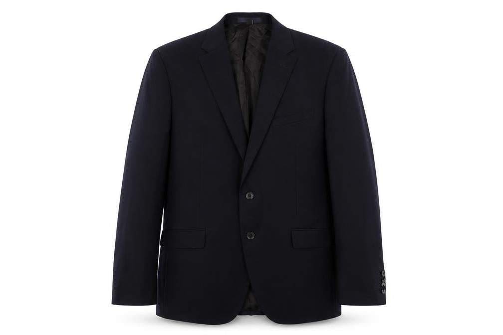 Autograph Mens Blue Wool Jacket Suit Jacket Size 42 Regular