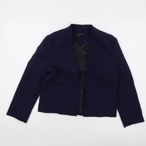 New Look Womens Blue Jacket Size 8