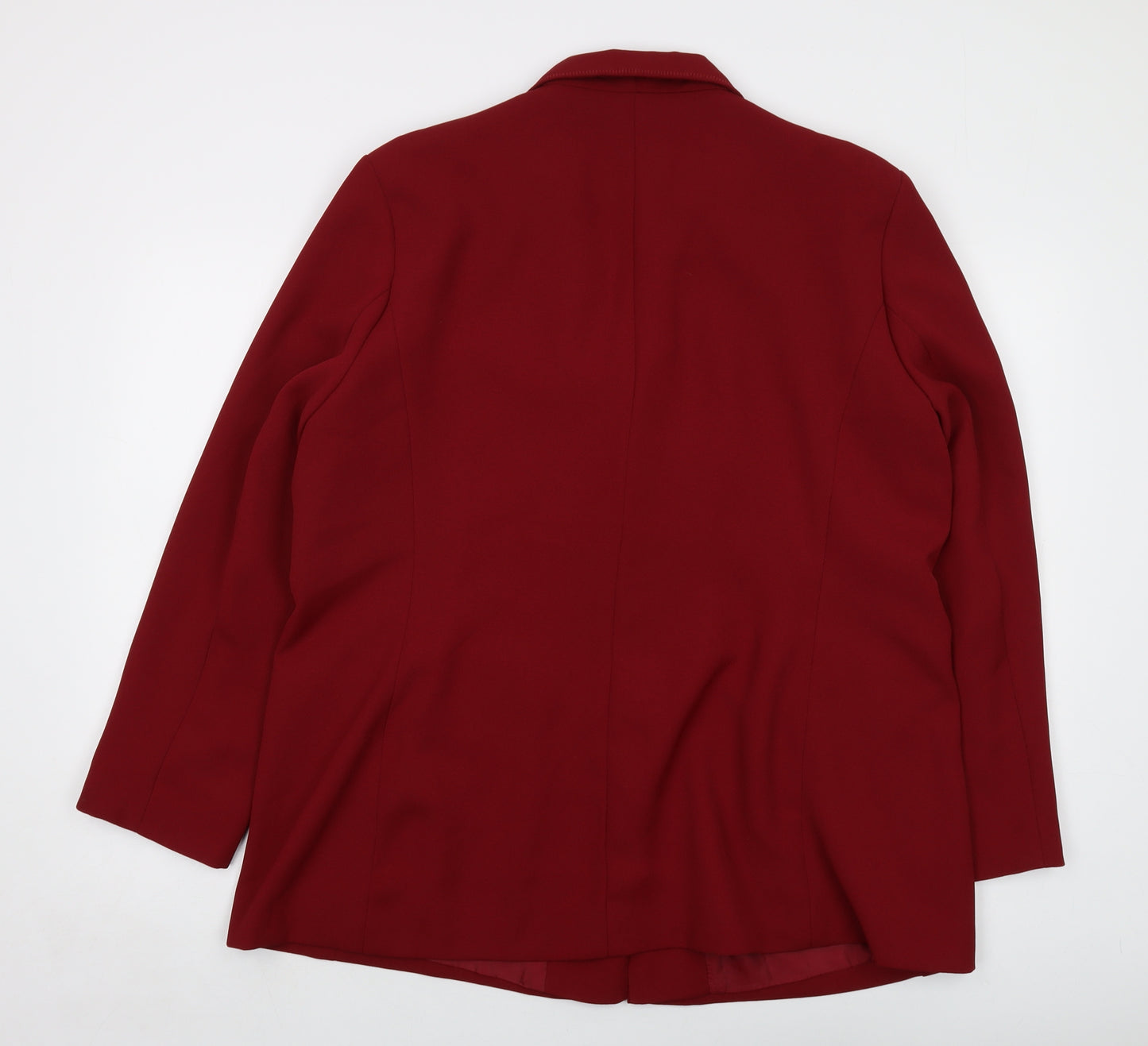 Bonmarché Womens Red Jacket Size 20 Button