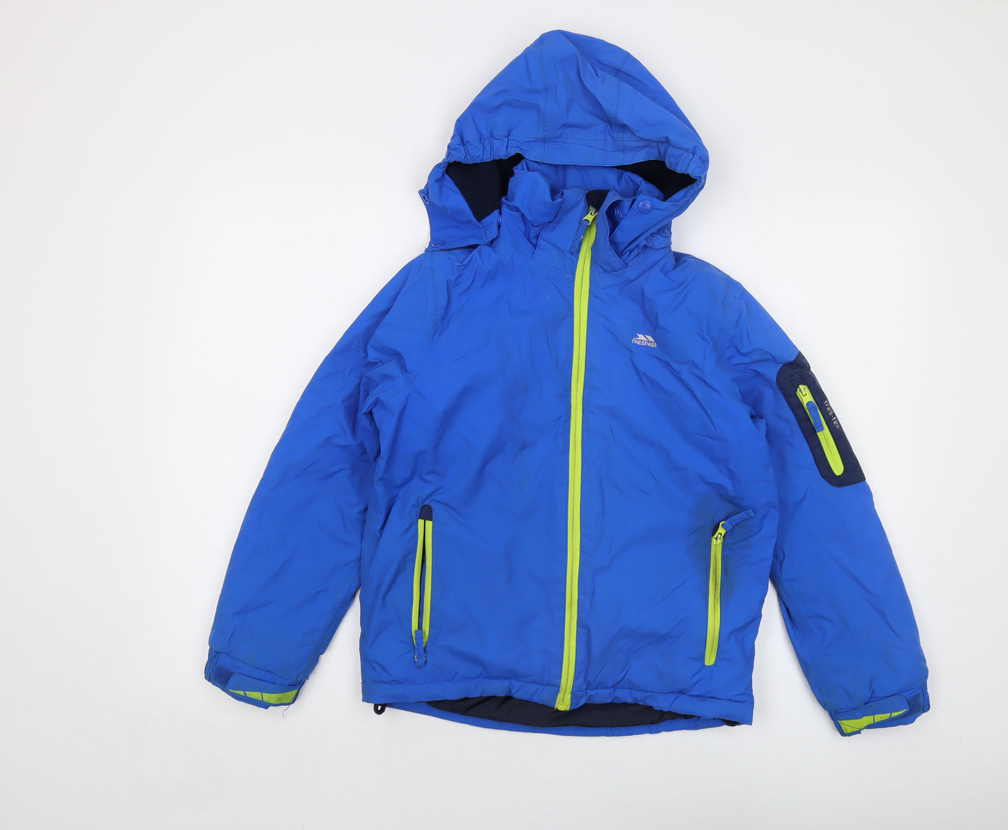 Trespass Boys Blue Jacket Size 9-10 Years Zip