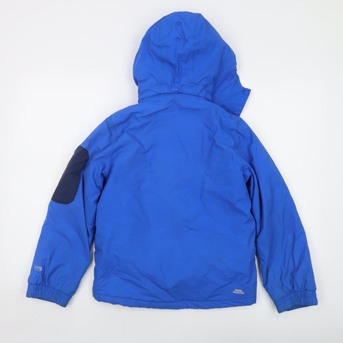 Trespass Boys Blue Jacket Size 9-10 Years Zip