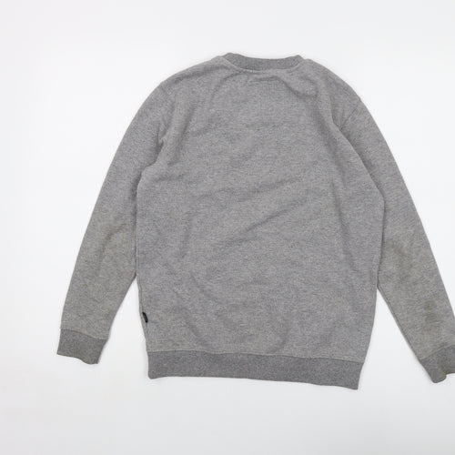 VANS Womens Grey Cotton Pullover Sweatshirt Size M Pullover