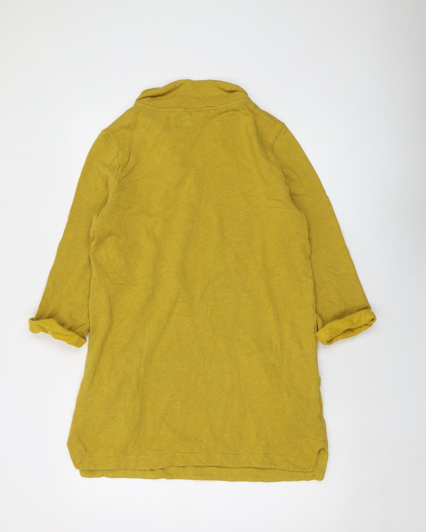 Seasalt Womens Yellow Cotton Pullover Sweatshirt Size 10 Pullover