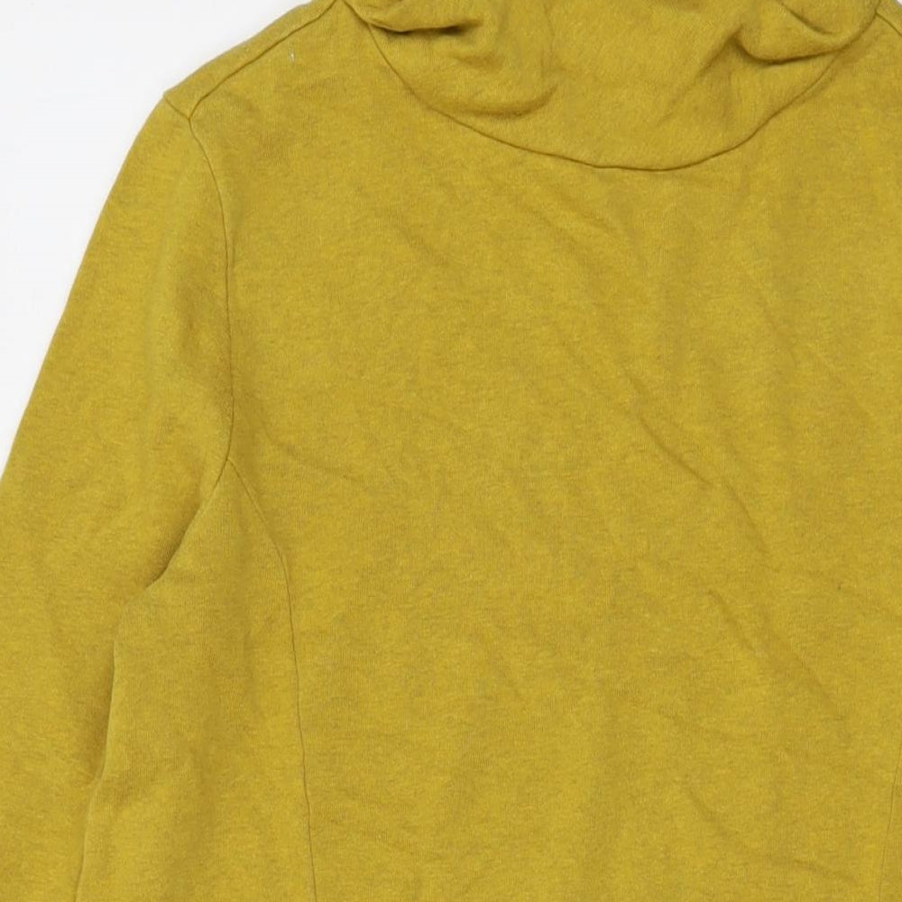 Seasalt Womens Yellow Cotton Pullover Sweatshirt Size 10 Pullover