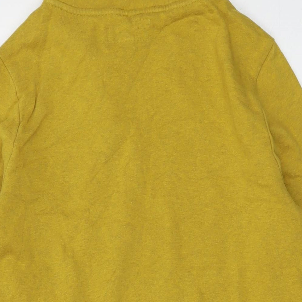 Seasalt Womens Yellow Cotton Pullover Sweatshirt Size 10 Pullover