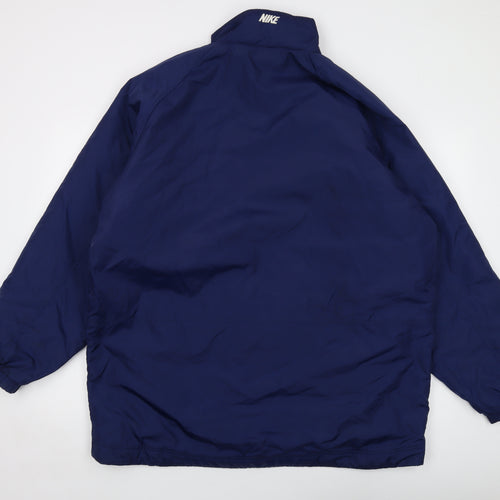 Nike Mens Blue Jacket Size L Zip