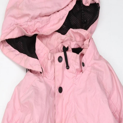 TOG24 Girls Pink Jacket Size 11-12 Years Zip