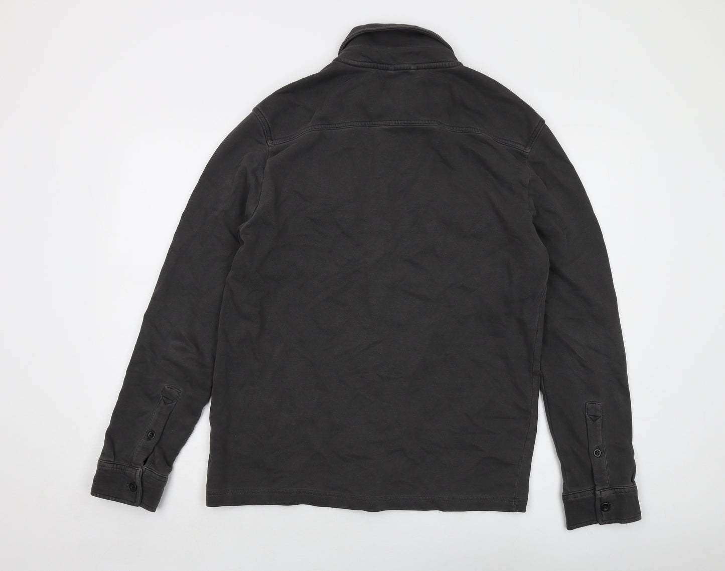 Marks and Spencer Mens Grey Jacket Size M Button