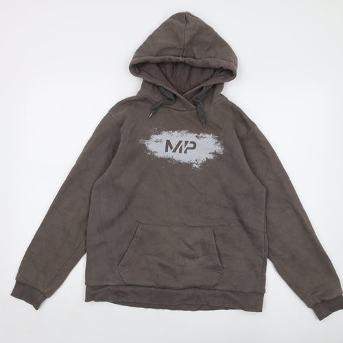 Myprotein Womens Brown Cotton Pullover Hoodie Size S Pullover