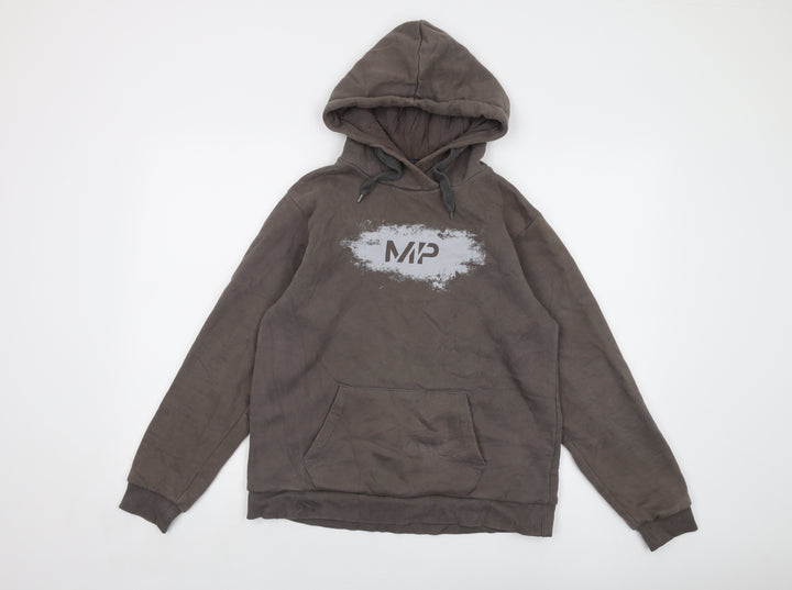 Myprotein Womens Brown Cotton Pullover Hoodie Size S Pullover
