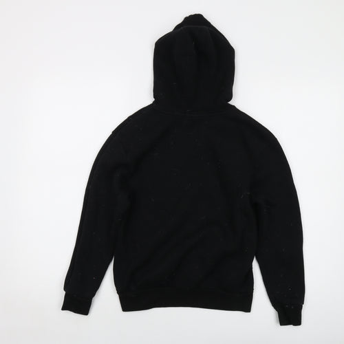 Slazenger Boys Black Polyester Pullover Hoodie Size 11-12 Years Pullover