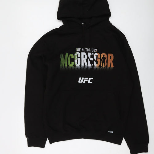 UFC Mens Beige Polyester Pullover Hoodie Size S - McGregor