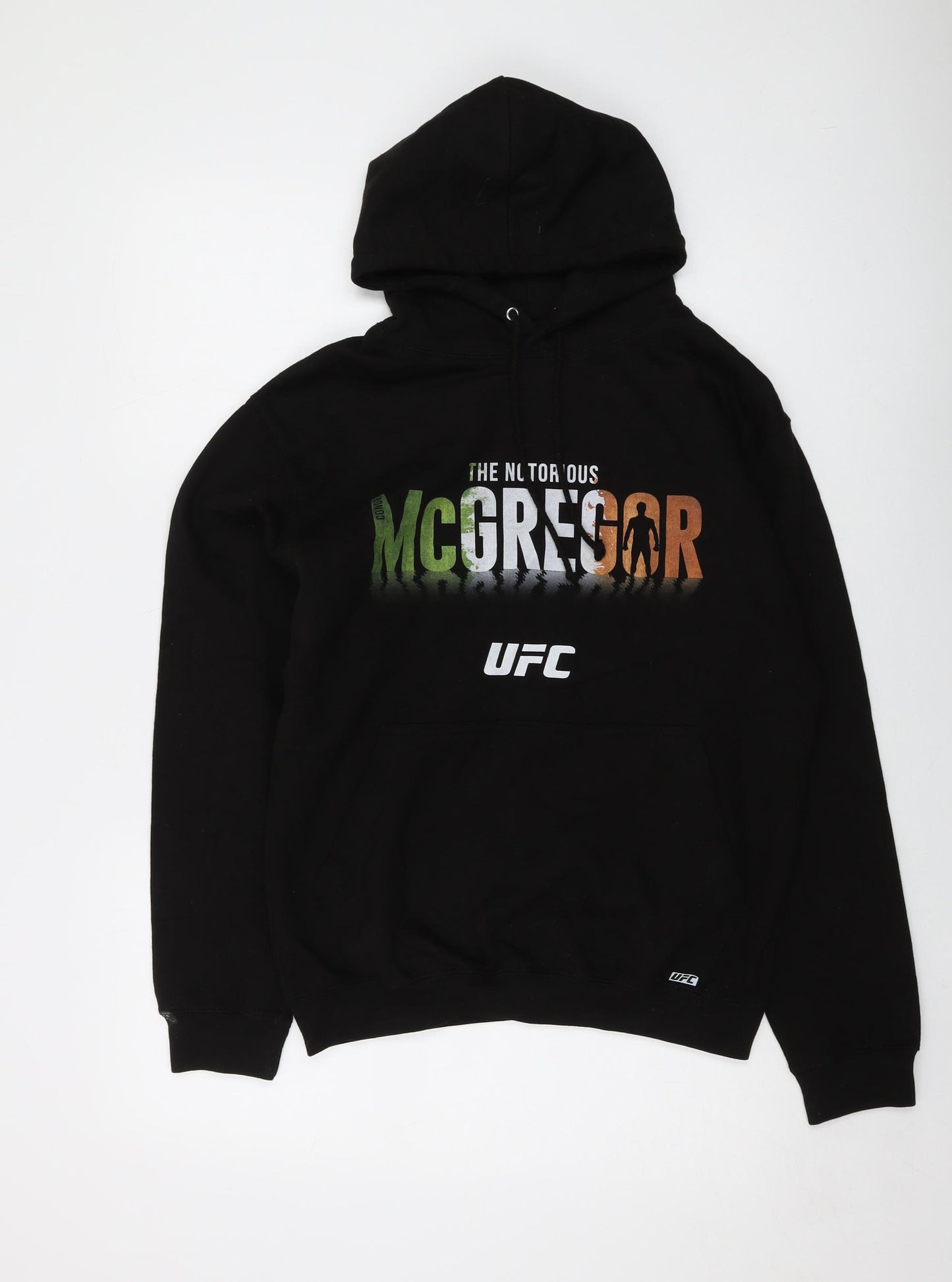 UFC Mens Beige Polyester Pullover Hoodie Size S - McGregor